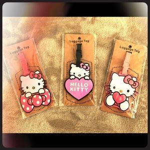 NEW Hello Kitty luggage tags